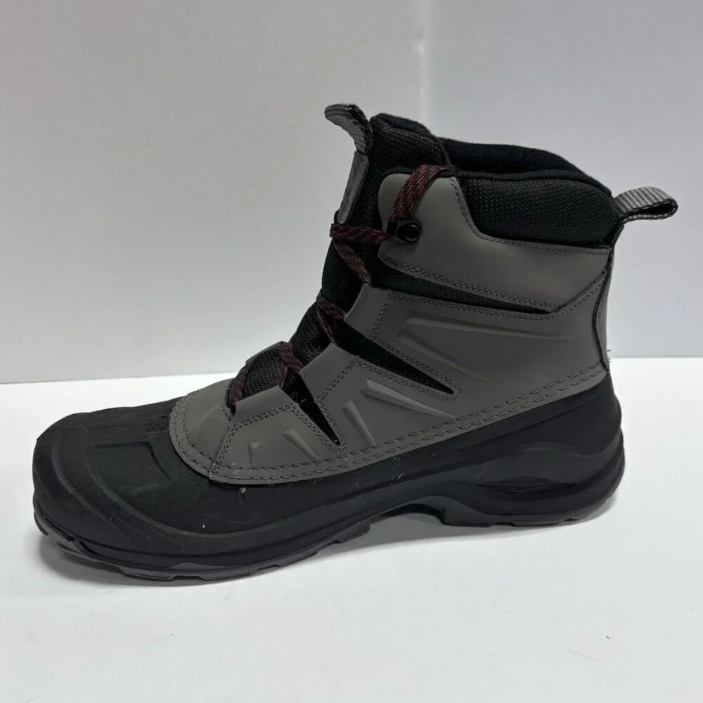 Kamik Men’s Iceland Lo Gray Winter Boots, Size 13 M